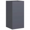 Doniczka Antracyt 40x40x80 cm Stal walcowana na zimno