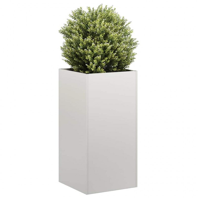 Doniczka 40x40x80 cm Stal nierdzewna