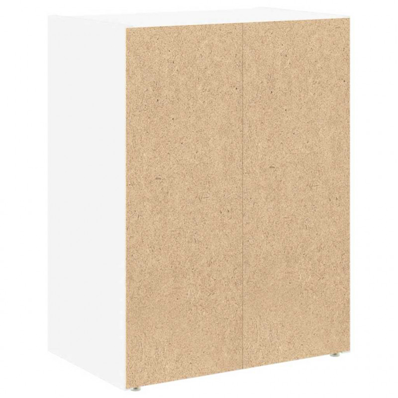 Regał na książki, biała, 40x24x52 cm, materiał drewnopochodny