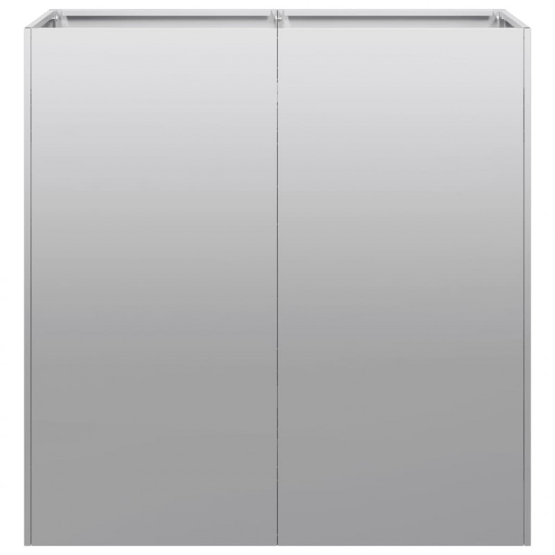 Doniczka 80x40x80 cm Stal ocynkowana