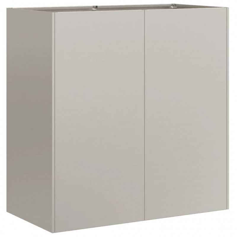 Doniczka Rusty 80x40x80 cm Stal nierdzewna