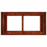 Doniczka Rusty 80x40x80 cm Stal nierdzewna