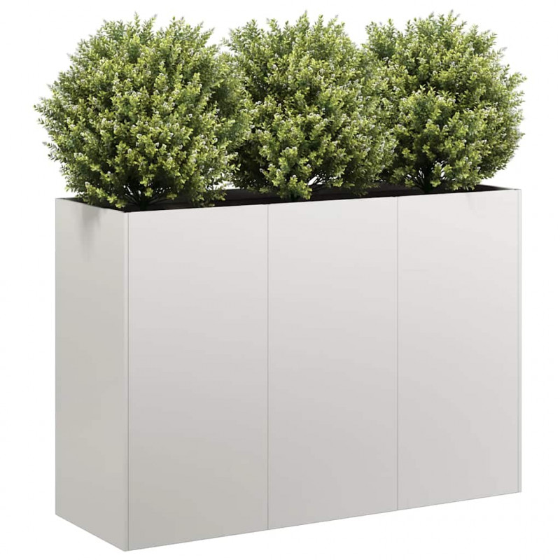 Doniczka 120x40x80 cm Stal nierdzewna