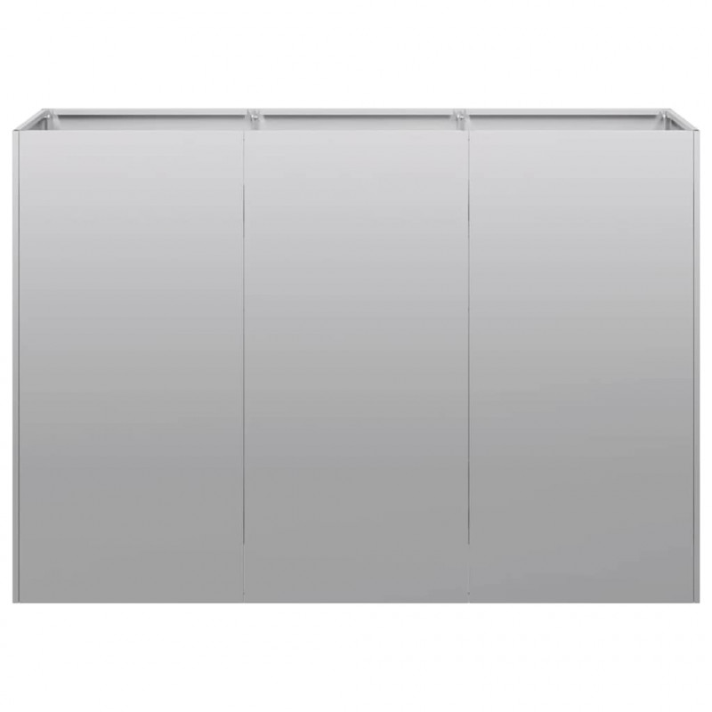 Doniczka 120x40x80 cm Stal ocynkowana