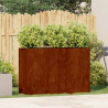 Doniczka Rusty 120x40x80 cm Stal nierdzewna