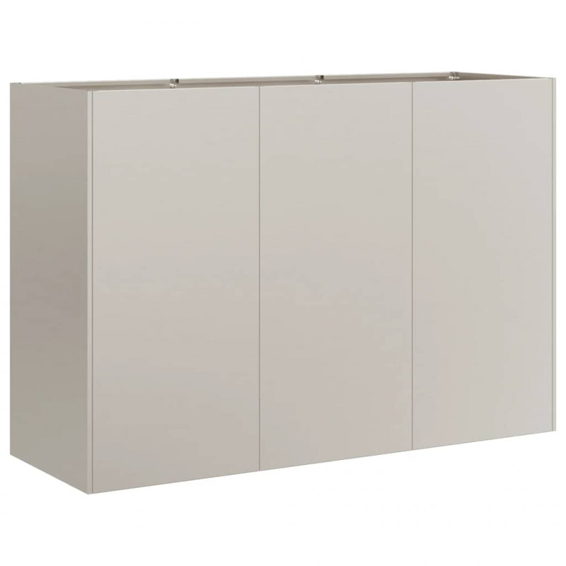 Doniczka Rusty 120x40x80 cm Stal nierdzewna