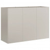 Doniczka Rusty 120x40x80 cm Stal nierdzewna