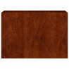 Doniczka Rusty 120x40x80 cm Stal nierdzewna