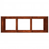Doniczka Rusty 120x40x80 cm Stal nierdzewna