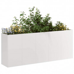 Doniczka 200x40x80 cm Stal nierdzewna