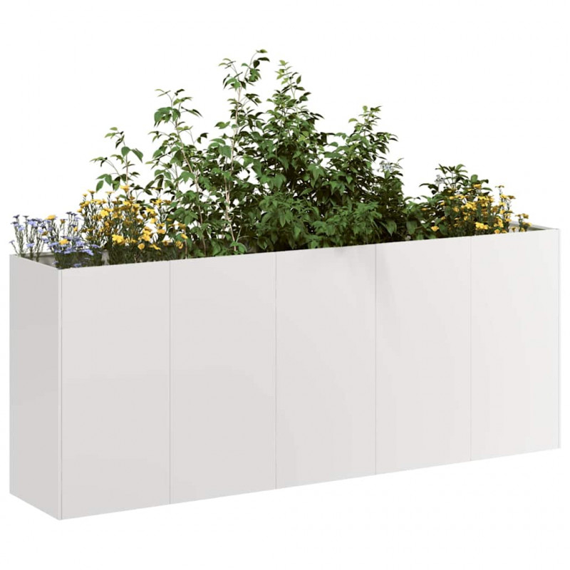 Doniczka 200x40x80 cm Stal nierdzewna