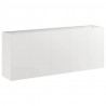 Doniczka 200x40x80 cm Stal nierdzewna