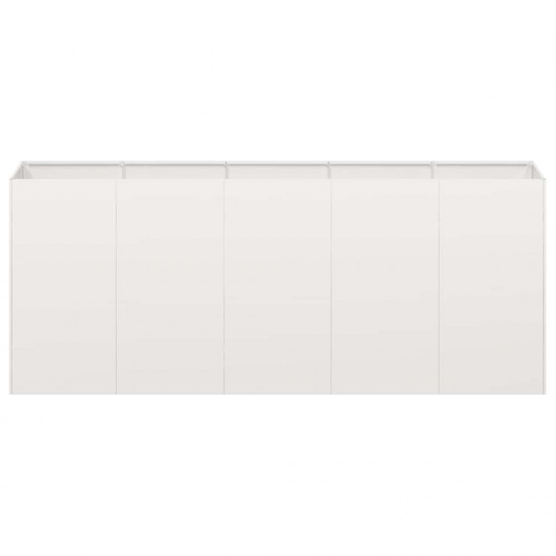 Doniczka 200x40x80 cm Stal nierdzewna