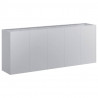 Doniczka 200x40x80 cm Stal ocynkowana