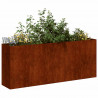 Doniczka Rusty 200x40x80 cm Stal nierdzewna