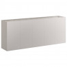 Doniczka Rusty 200x40x80 cm Stal nierdzewna