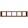 Doniczka Rusty 200x40x80 cm Stal nierdzewna