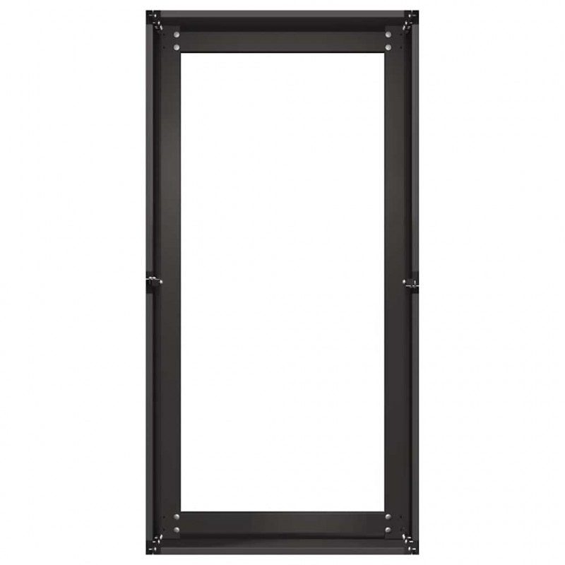 Doniczka Czarna 40x80x40 cm Stal walcowana na zimno