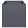 Doniczka Antracyt 40x80x40 cm Stal walcowana na zimno