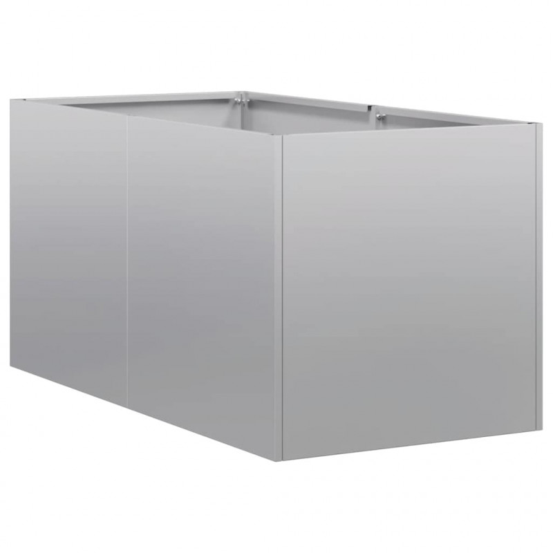 Doniczka 40x80x40 cm Stal ocynkowana
