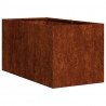 Doniczka Rusty 40x80x40 cm Stal nierdzewna