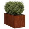 Doniczka Rusty 40x80x40 cm Stal nierdzewna