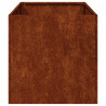 Doniczka Rusty 40x80x40 cm Stal nierdzewna