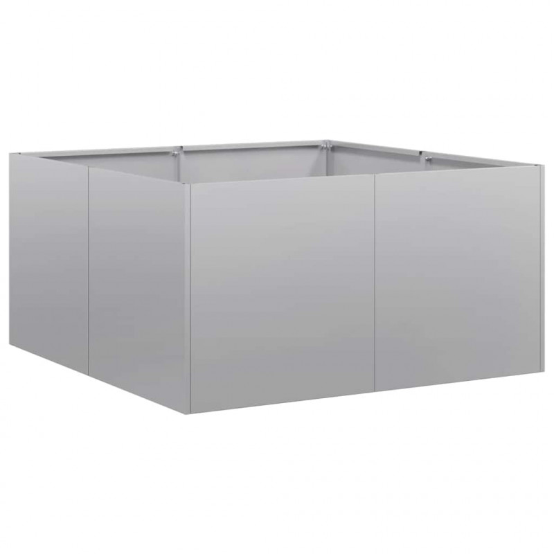 Doniczka 80x80x40 cm Stal ocynkowana