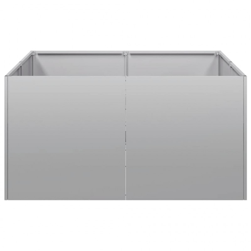 Doniczka 80x80x40 cm Stal ocynkowana