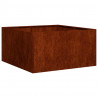 Doniczka Rusty 80x80x40 cm Stal nierdzewna