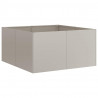 Doniczka Rusty 80x80x40 cm Stal nierdzewna