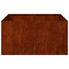 Doniczka Rusty 80x80x40 cm Stal nierdzewna