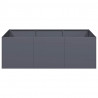 Doniczka Antracyt 120x80x40 cm Stal