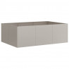Doniczka Rusty 120x80x40 cm Stal nierdzewna