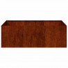 Doniczka Rusty 120x80x40 cm Stal nierdzewna