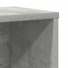 Regał, szarość betonu, 60x24x76,5 cm, materiał drewnopochodny