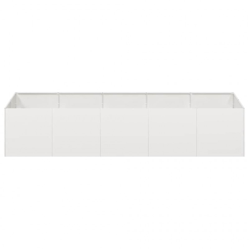 Doniczka 200x80x40 cm Stal nierdzewna