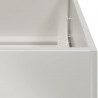 Doniczka 200x80x40 cm Stal nierdzewna