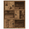 Regał, stare drewno, 60x24x76,5 cm, materiał drewnopochodny