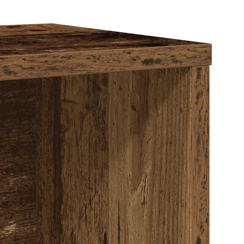 Regał, stare drewno, 60x24x76,5 cm, materiał drewnopochodny