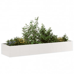 Doniczka 280x80x40 cm Stal nierdzewna