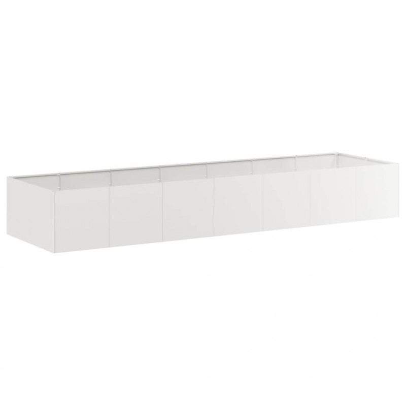 Doniczka 280x80x40 cm Stal nierdzewna