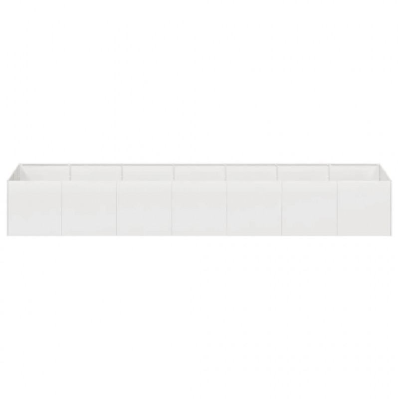 Doniczka 280x80x40 cm Stal nierdzewna