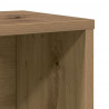 Regał, dąb artisan, 60x24x76,5 cm, materiał drewnopochodny