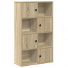 Regał, dąb sonoma, 60x24x101,5 cm, materiał drewnopochodny