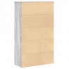 Regał, szary dąb sonoma 60x24x101,5 cm, materiał drewnopochodny