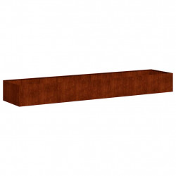 Doniczka Rusty 360x80x40 cm Stal nierdzewna