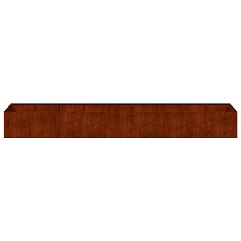 Doniczka Rusty 360x80x40 cm Stal nierdzewna