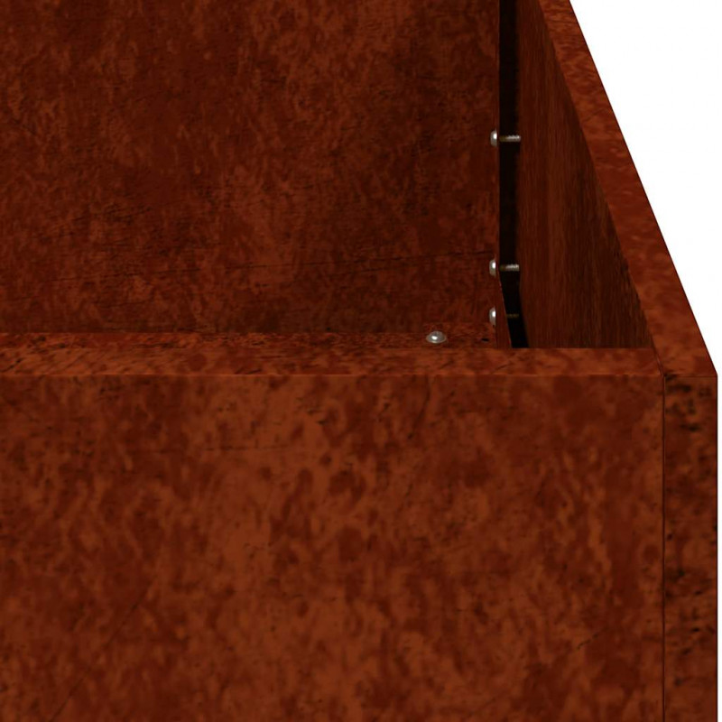 Doniczka Rusty 360x80x40 cm Stal nierdzewna