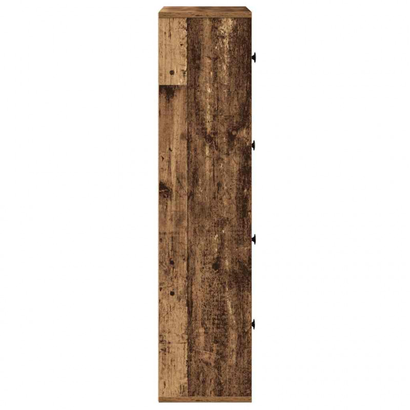 Regał, stare drewno, 60x24x101,5 cm, materiał drewnopochodny